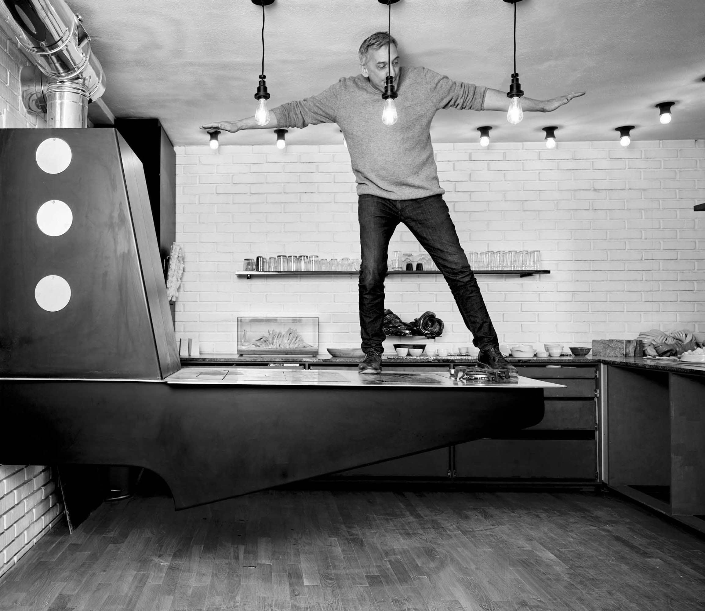 Der Mann, der für das Feuer brennt